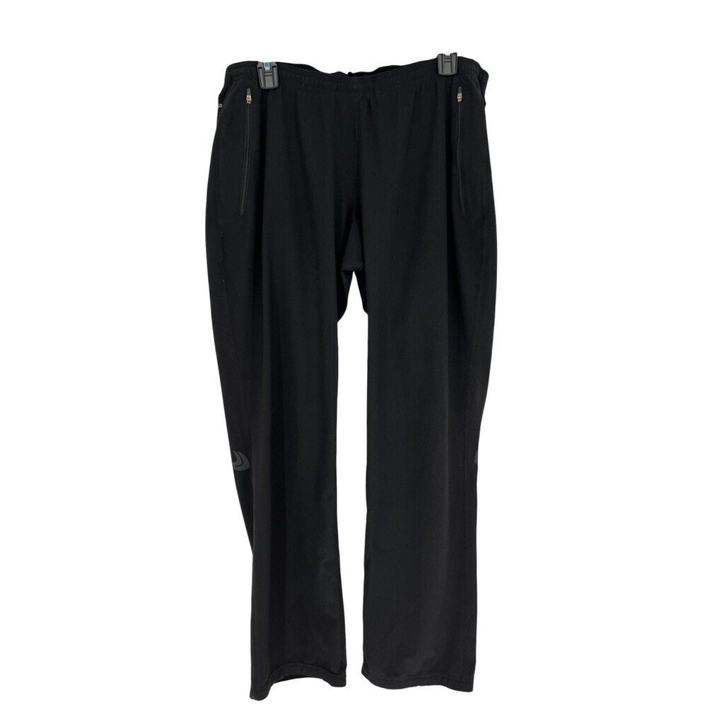 Patagonia Pants Women's Size Large Black Stretch Waist Zip Pockets